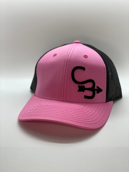 Raised Embroidered C3 Brand Truckers Hat