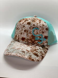 Ladies Cattle Print C3 Trucker Hat